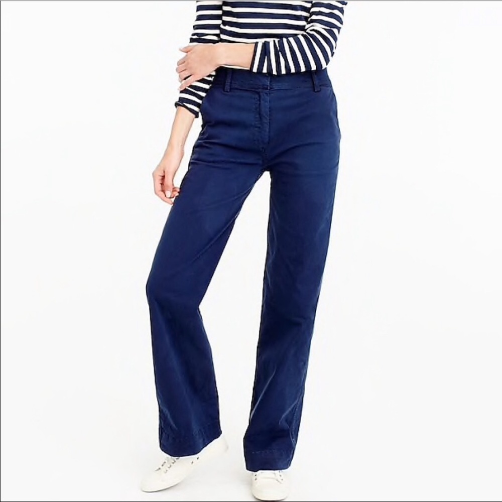 NWT J Crew Classic Twill Chino Pants Size 6Tall